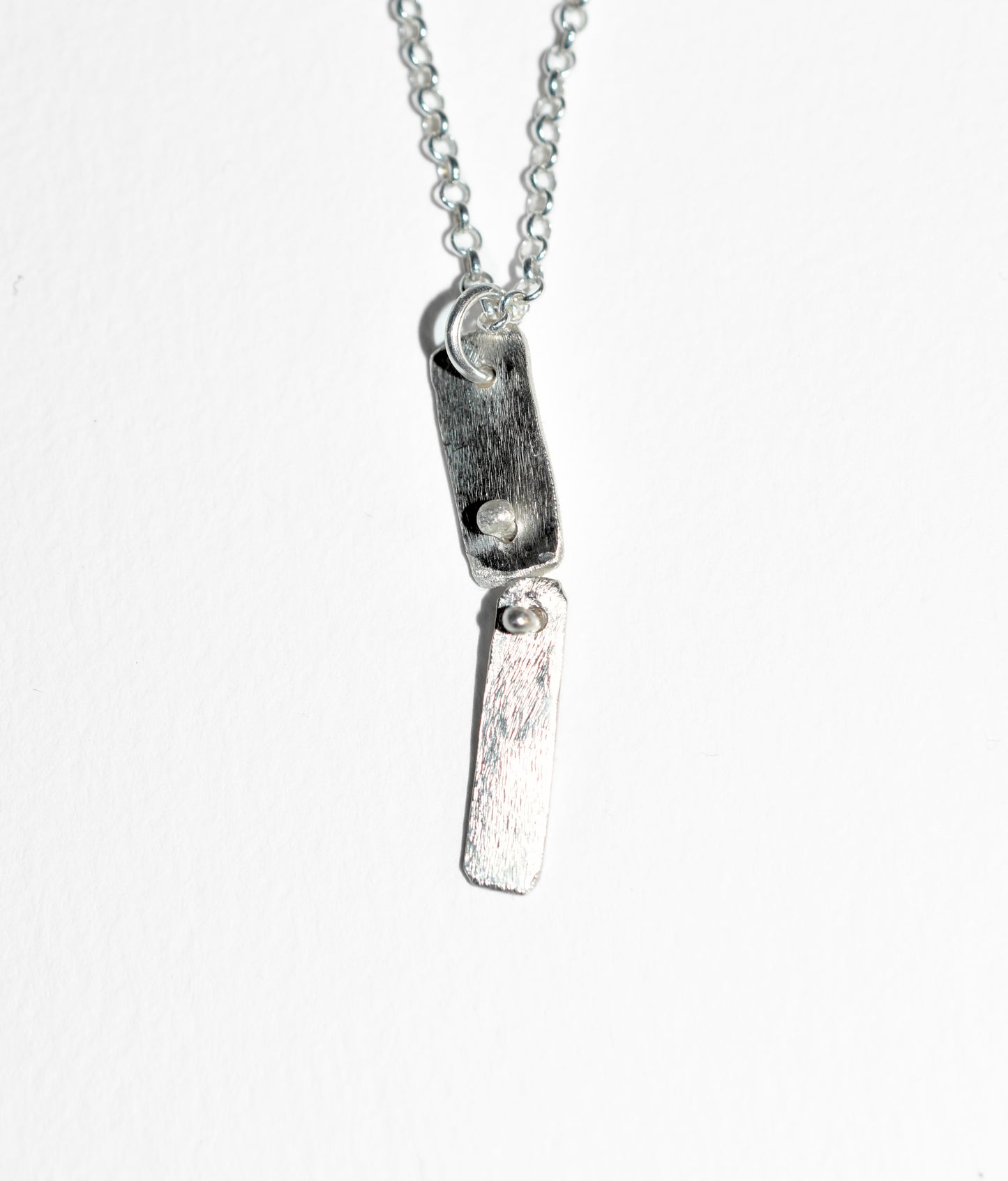 Small Moon Snake's Tail pendant