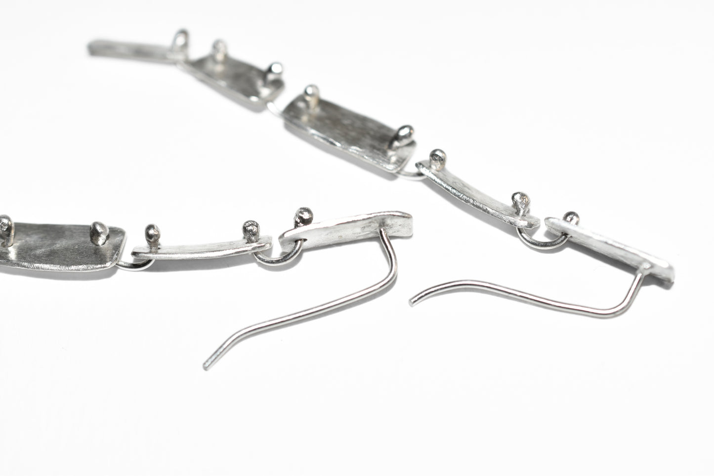 Long Moon Snake earrings