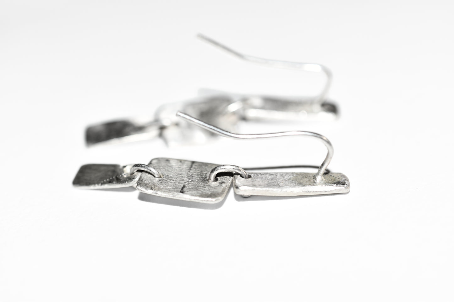 Short Moon Snake earrings