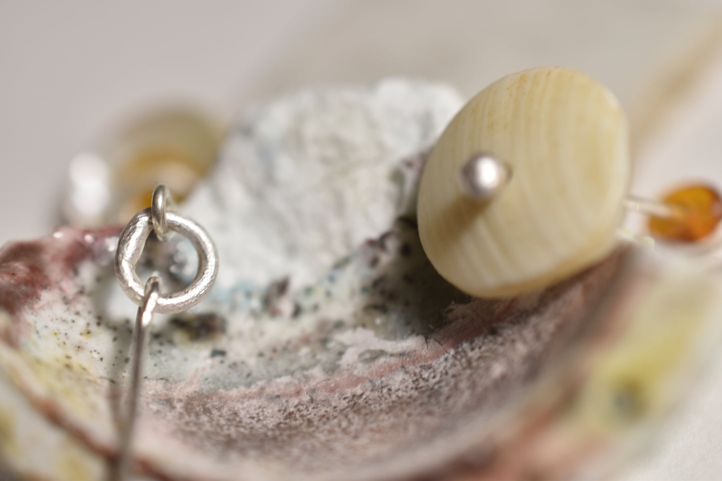 Flying saucer earrings